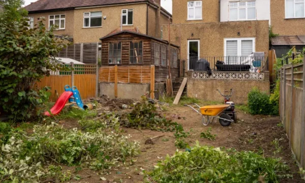 Laying Artificial Grass Step 1