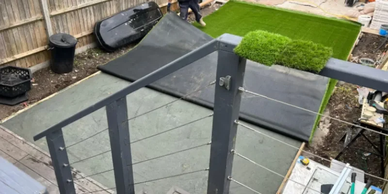 Laying Artificial Grass Step 5