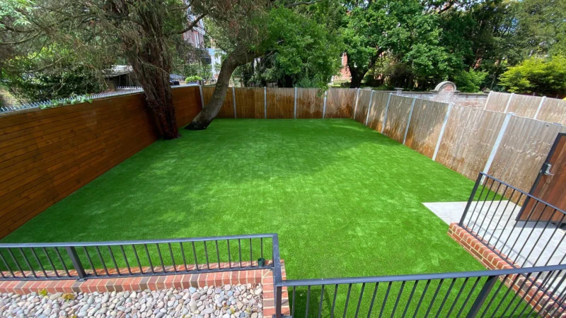 artficial grass garden